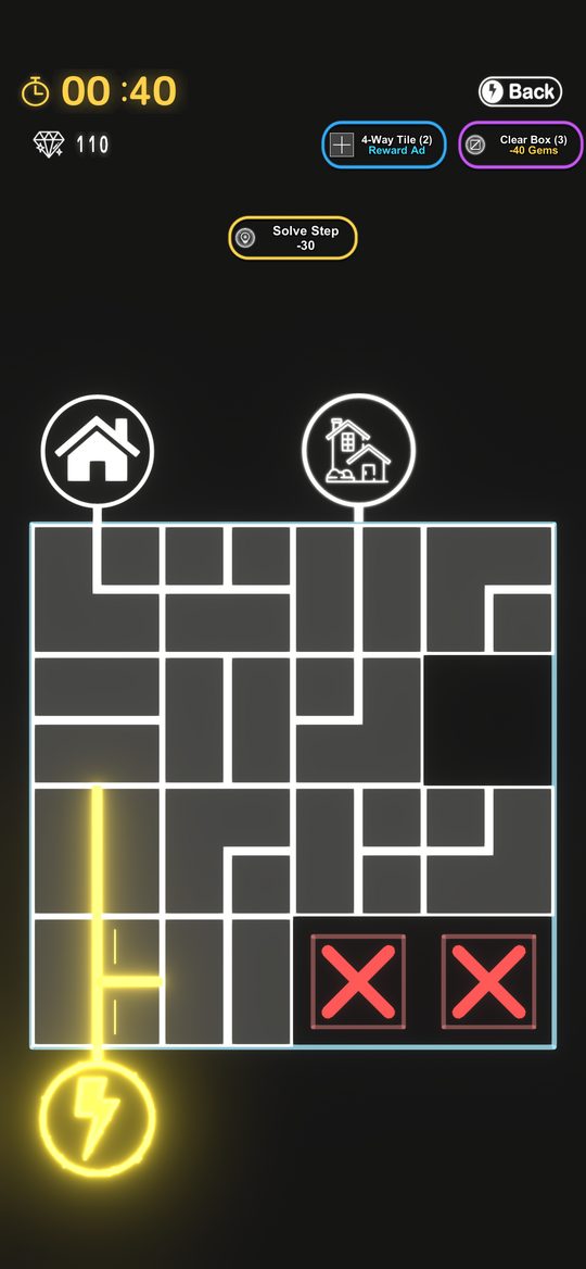 Multiple homes and blocked tiles